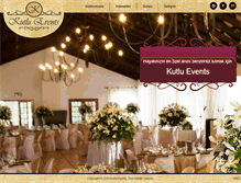 Tablet Screenshot of kutluevents.com